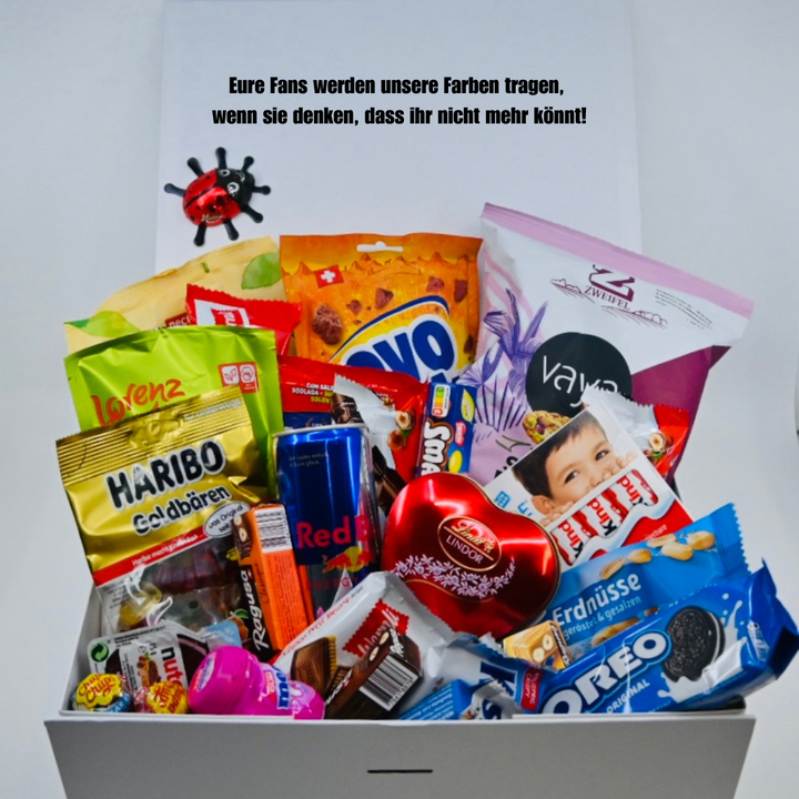 MEGA SNACKBOX DELUXE MIT PROVOKANTEN SPRÜCHE