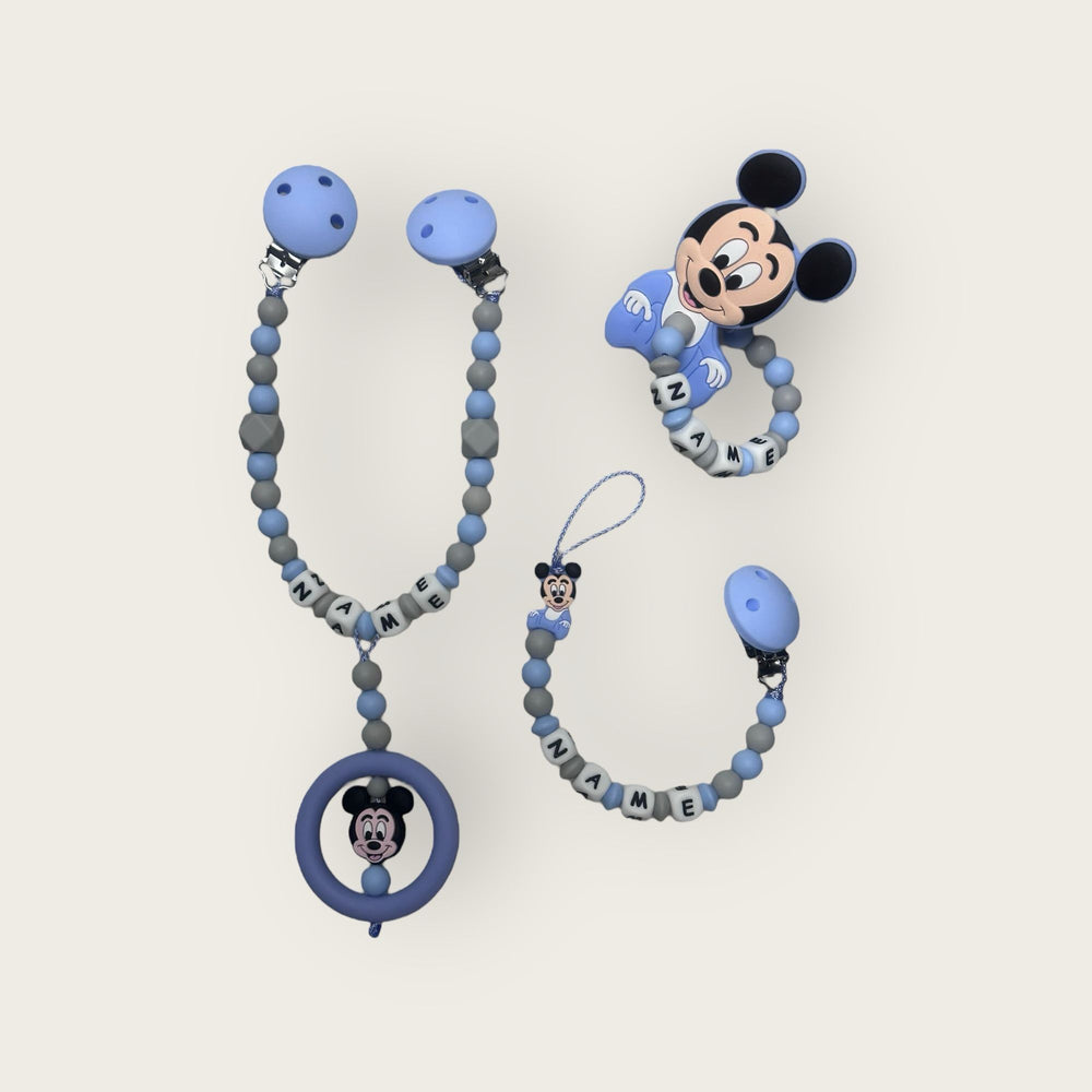 Personalisiertes 3er Set - Mickey Mouse